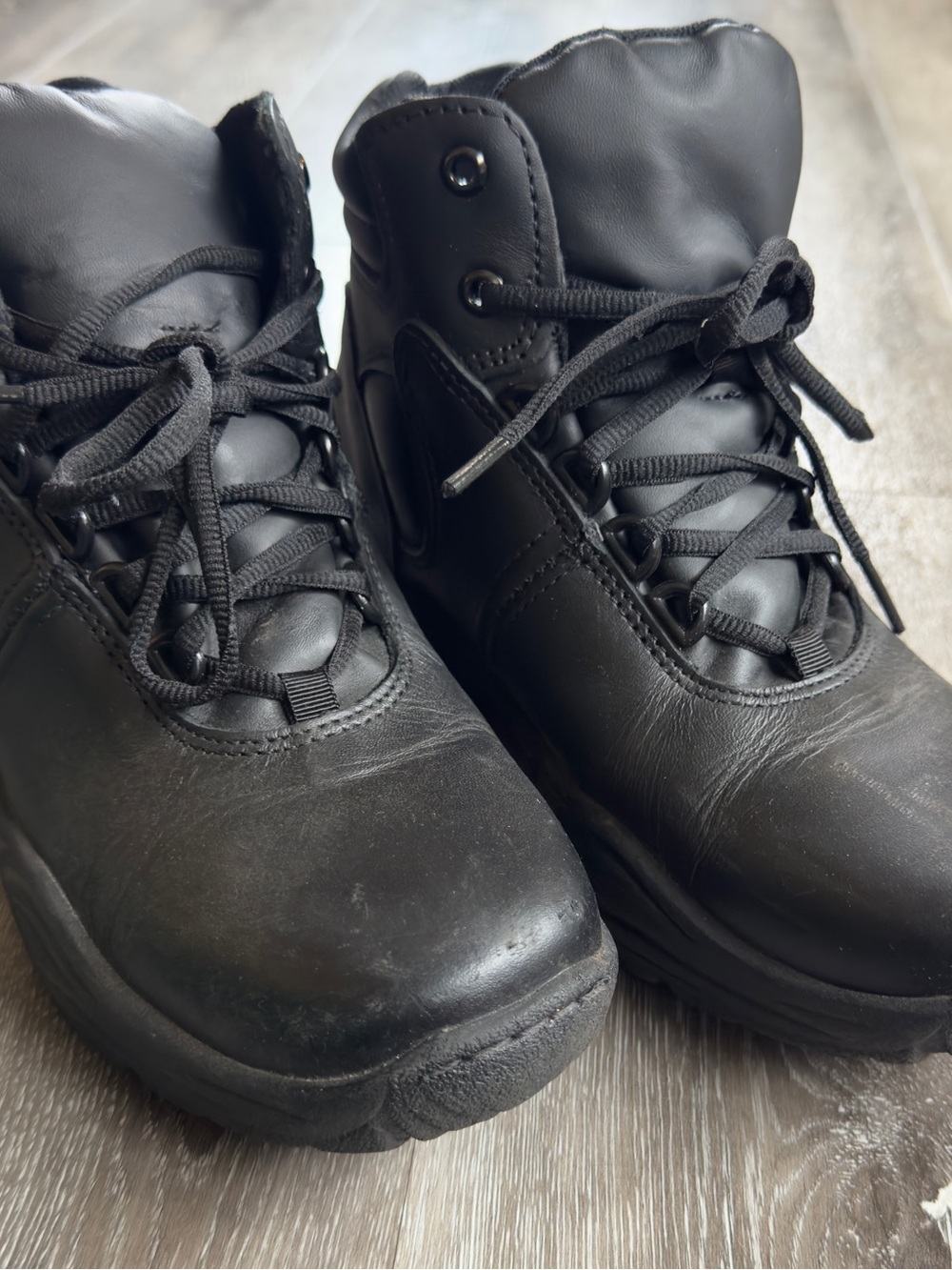 Reebok Black Men's Boots USPS REEBOK BOOTS GREEN TAG! Postal Carrier